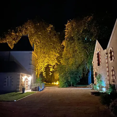 לינה וארוחת בוקר Chateau Du Beugnon Tigné